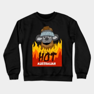 australia is burning, climate change and bush fires. Crewneck Sweatshirt